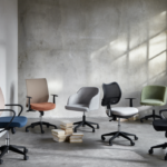 Mesh office chairs